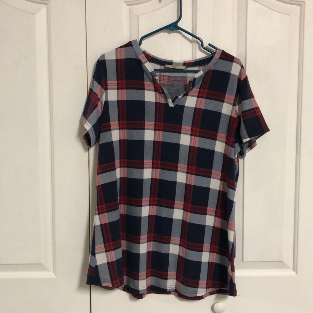 Plaid t-shirt